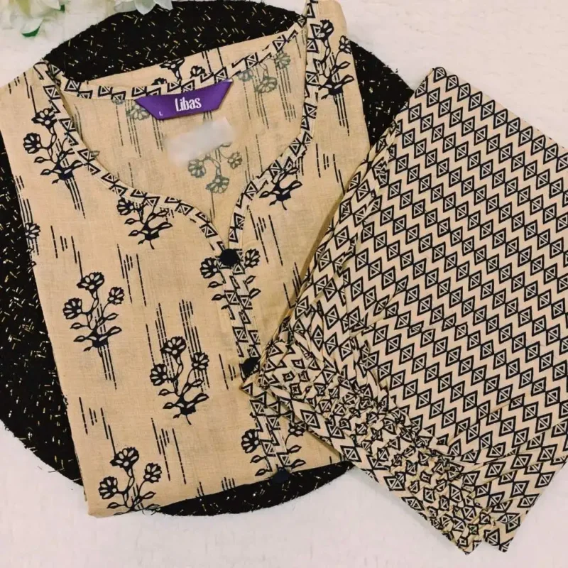 Mustard kurta with pant pure cotton