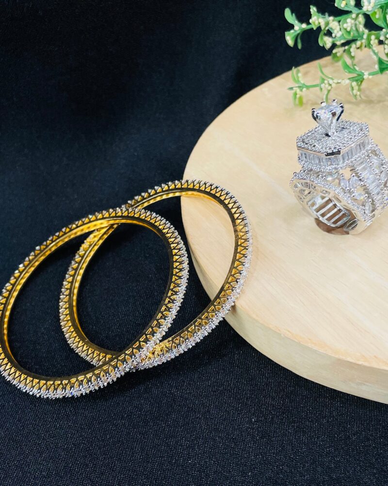 Ad bangles with Maharani Ring Combo