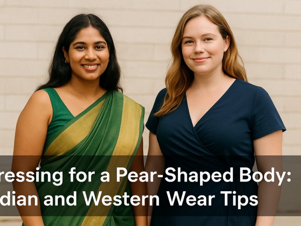 The Ultimate Style Guide for Pear Body Types (Indian & Western Wear)