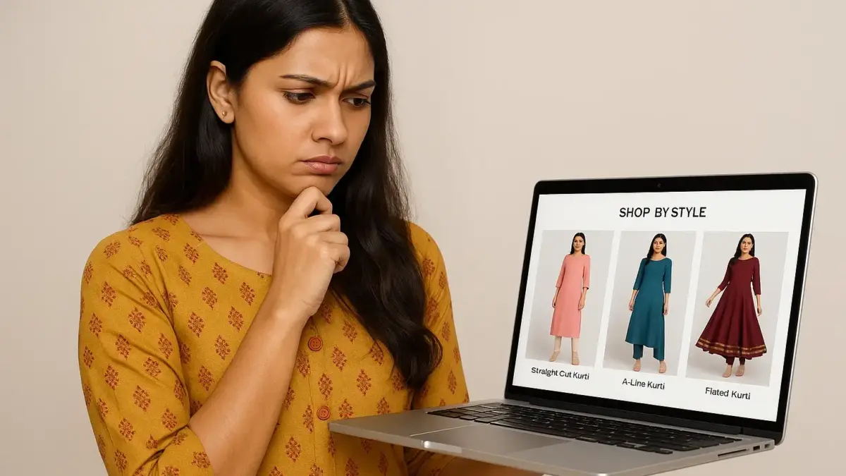 Flared vs. A-Line vs. Straight-Cut Kurtis: Which One Suits You Best?
