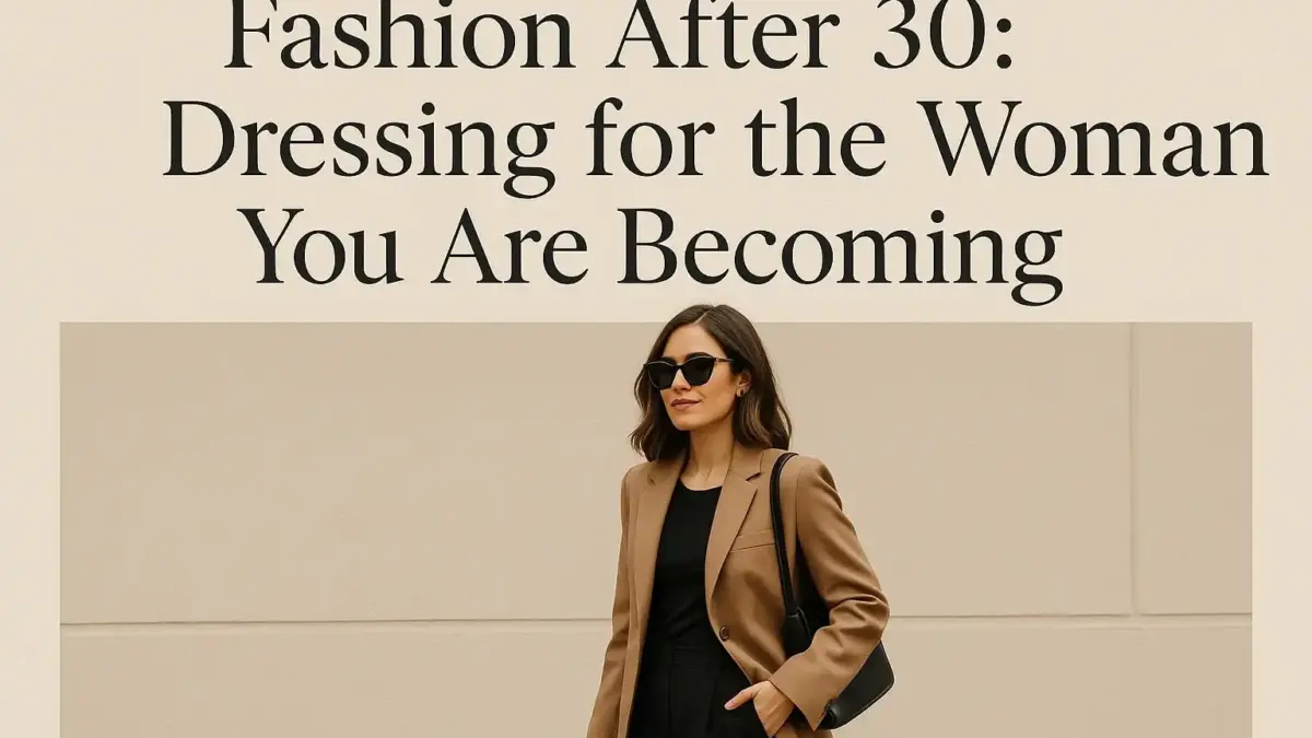 Fashion After 30: Dressing for the Woman You Are Becoming