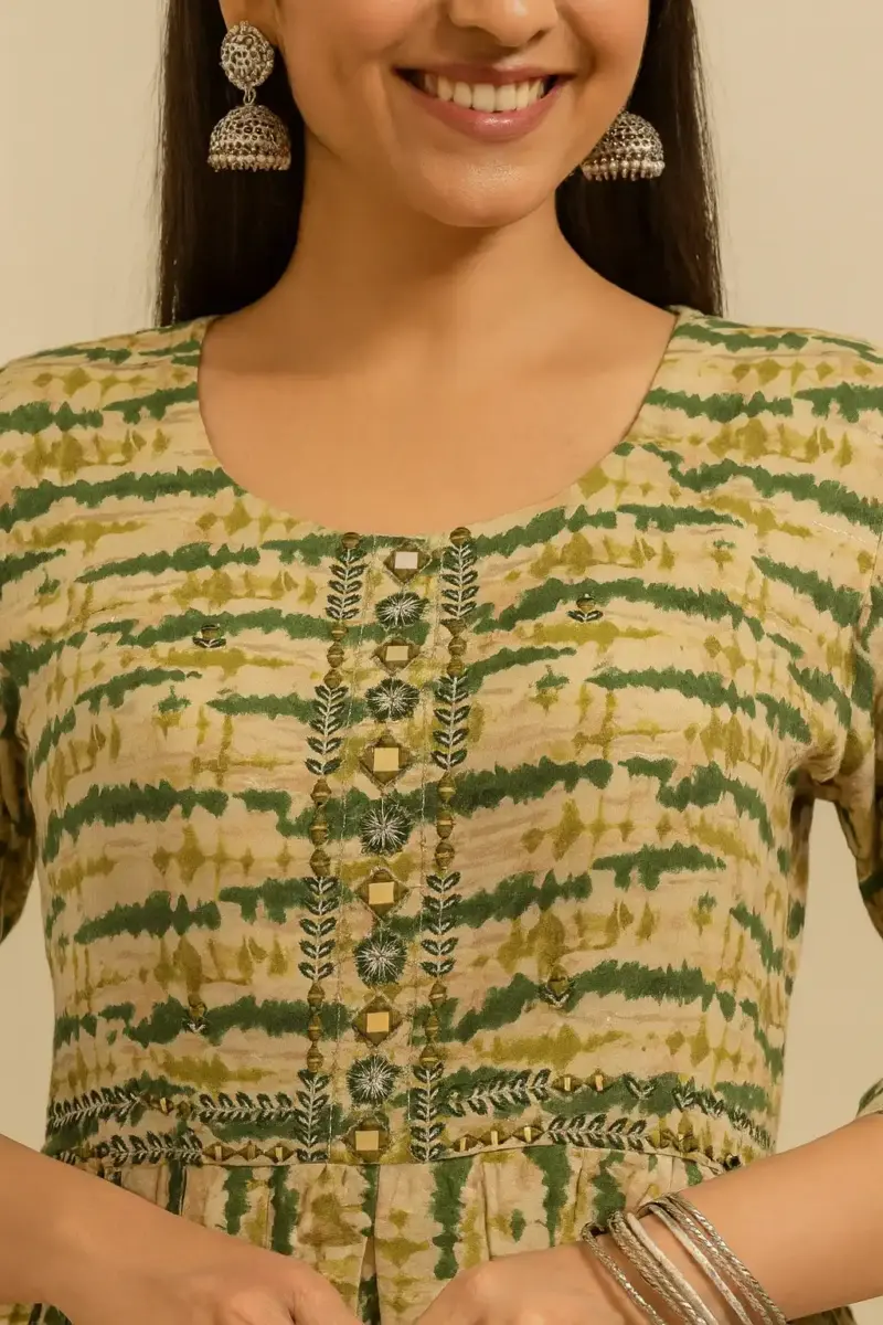 Embroidered maxi dress - Image 8